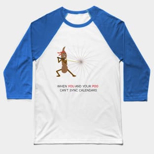 Poo design Baseball T-Shirt